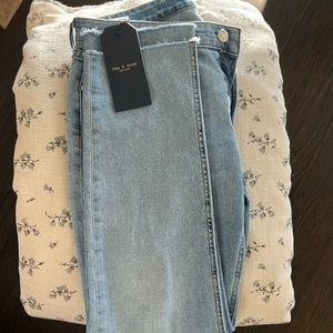 Rag & Bone Boyfriend Jeans size 26 low-rise